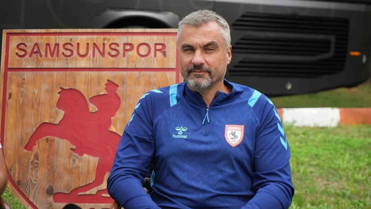 Samsunspor'da ilk hedef 42 puan toplamak