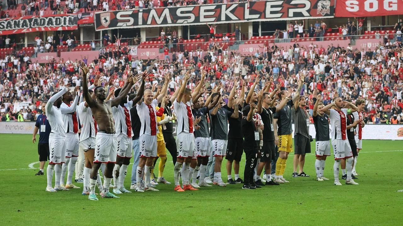 Samsunspor tarihinin en iyi başlangıcını yaptı