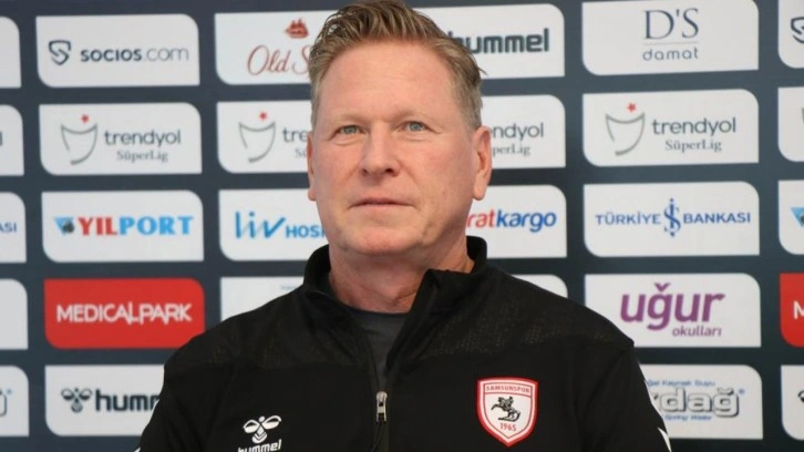 Samsunspor Teknik Direktörü Markus Gisdol: Biraz daha zamana ihtiyaç var