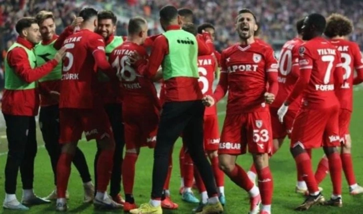 Samsunspor Tuzlaspor'u tek golle geçti!