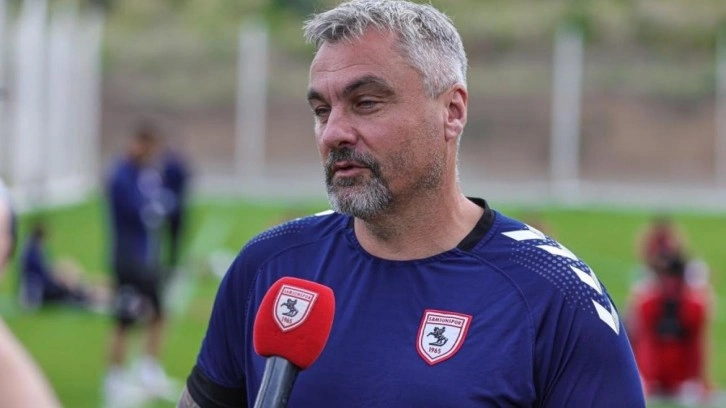 Samsunspor'un hocası Thomas Reis'in büyük heyecanı