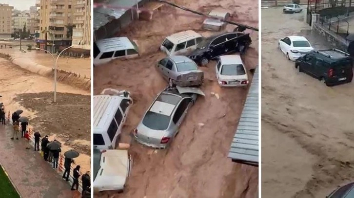 Şanlıurfa sele teslim! Evler ve hastaneler sular altında kaldı, eğitim durdu