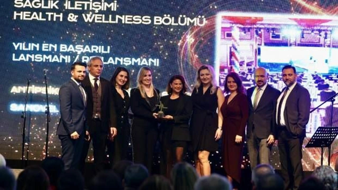 Sanovel Golden Pulse Awards’ta “Yılın En Başarılı Lansmanı” ödülüne layık görüldü