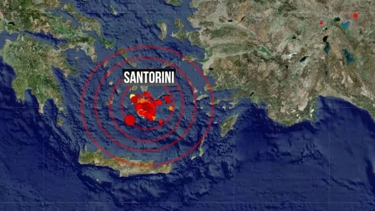 Santorini Türkiye'ye doğru kayıyor! Tsunami etkisi yaratır mı?