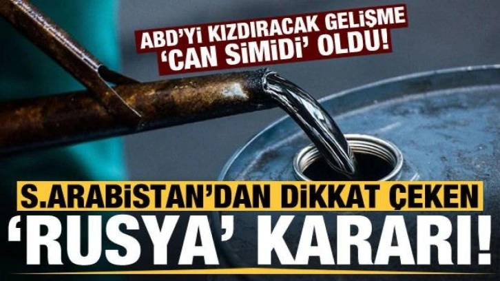 S.Arabistan, Rusya'ya can simidi oldu: Dikkat çeken hamle!