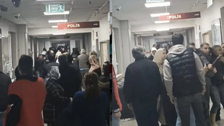 Savaşa gider gibi taşla sopayla hastaneyi bastılar! Genç kadın ölünce...