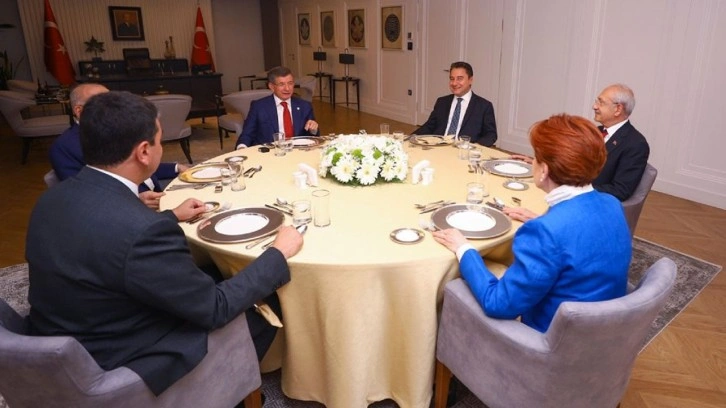 Seçim öncesi 6'lı masayı zorlayacak ikilem! Ahmet Hakan duyurdu