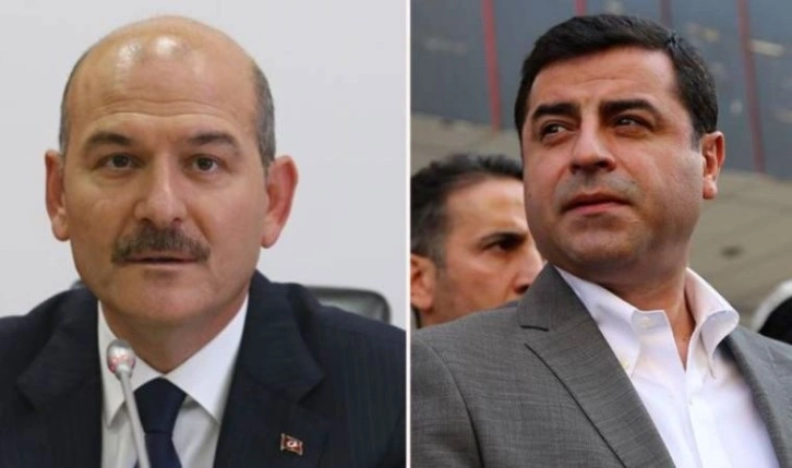 Selahattin Demirtaş, kendisine ‘Katil’ diyen Süleyman Soylu’ya yanıt