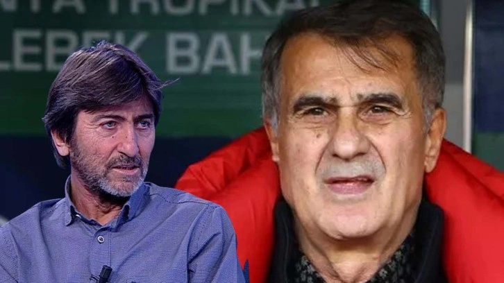 Şenol Güneş'e maç sonrası esti gürledi Rıdvan Dilmen: Antrenör falan değildir!