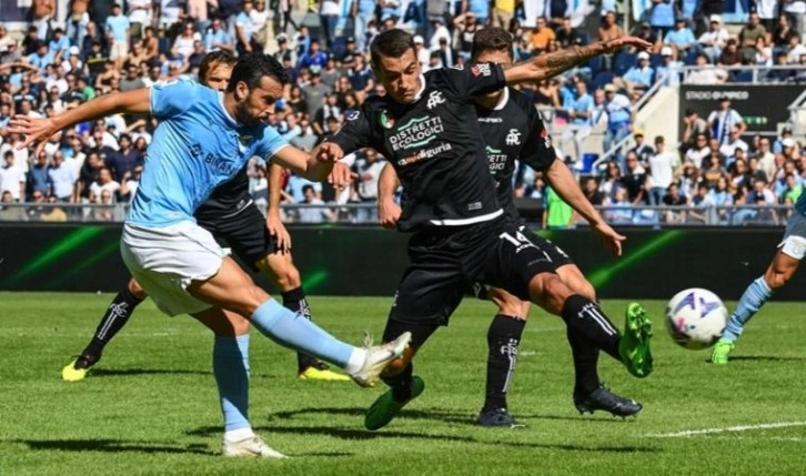 Serie A'da Lazio, Spezia'yı 4 golle geçti!