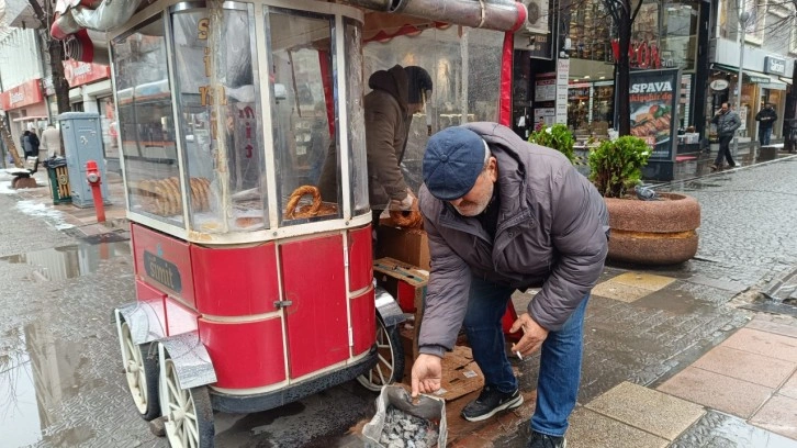 Simitçi esnaf ısınma problemlerinin çözülmesini istiyor