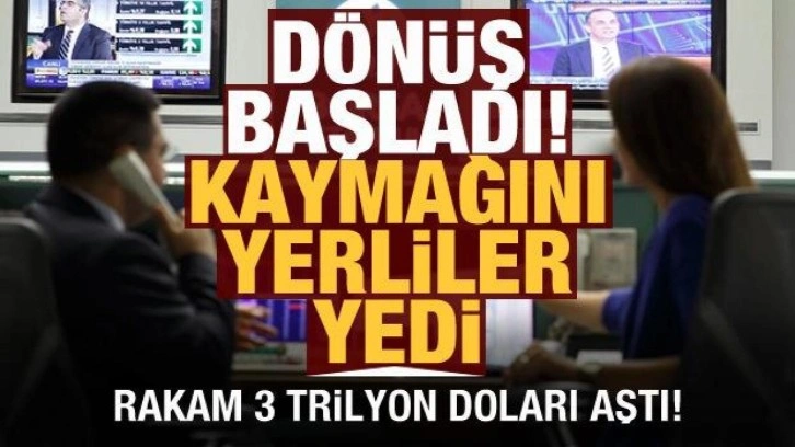 Şirketlerin değeri 3 trilyonu geçti! Kaymağını yerliler yedi