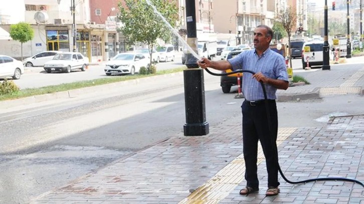 Şırnak kavruluyor! Sıcaklık 47 derece, şehirde hayat durmuş gibi