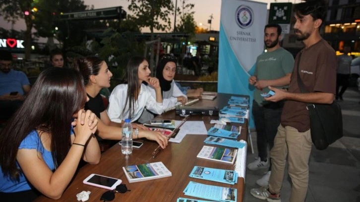 Şırnak Üniversitesi tanıtım ve tercih günleri başladı