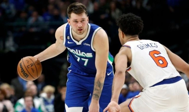 Sloven basketbolcu Luka Doncic NBA tarihine geçti: Dallas Mavericks uzatmada kazandı