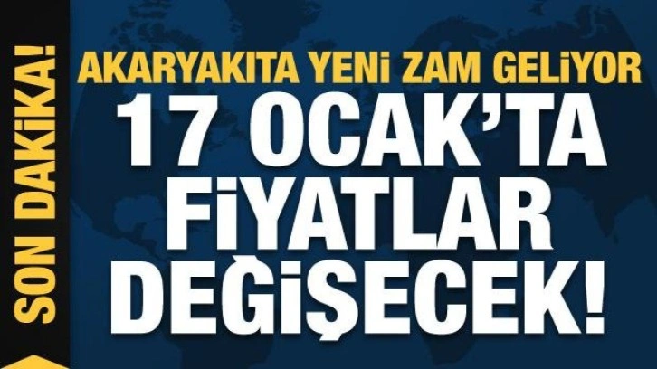 Son dakika: Akaryakıta yeni zam geliyor! Benzin ve motorin güncel fiyatları...