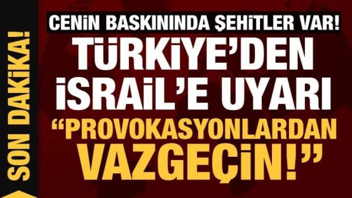 Son Dakika... Bakan Çavuşoğlu'ndan İsrail'e tepki: Saldırı ve provokasyonlardan vazgeç