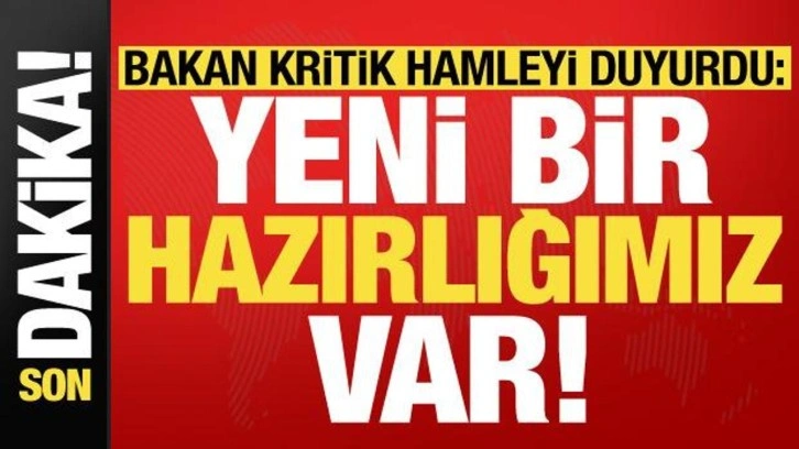 Son dakika: Bakan Koca, 'yeni hazırlığımız var' deyip duyurdu!