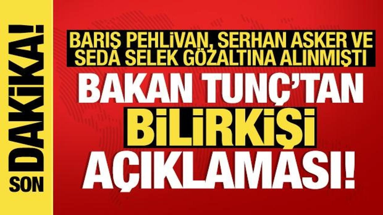 Son dakika: Bakan Tunç'tan 'bilirkişi' açıklaması! 'Görüşmeyi izinsiz yayınlamak