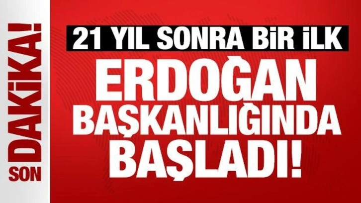 Son Dakika: Cumhurbaşkanı Erdoğan başkanlığındaki Kabine Toplantısı Ahlat'ta başladı