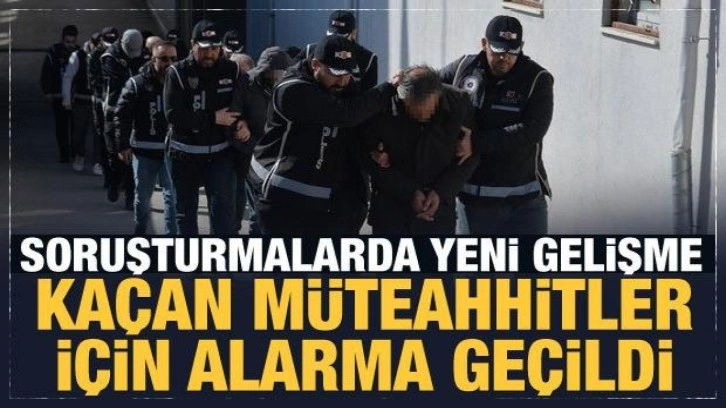 Son Dakika... Deprem soruşturmalarında yeni gelişme: Tutuklamalar sürüyor!