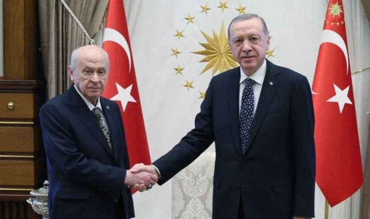 Son Dakika... Erdoğan ve Bahçeli görüşmesi sona erdi