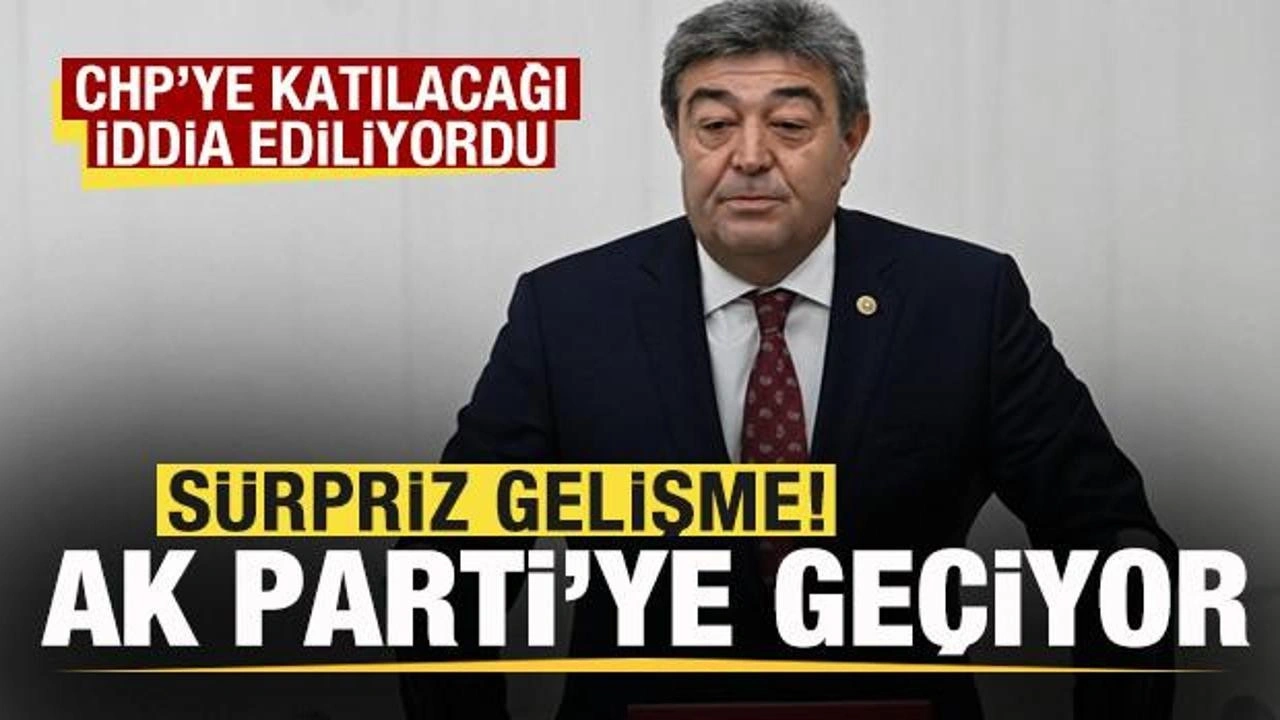 Son dakika: İYİ Parti'den istifa etti, AK Parti'ye geçiyor! Sürpriz gelişme!