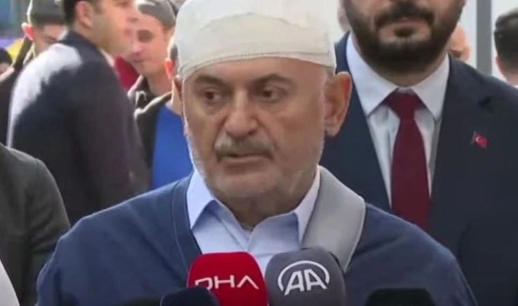 Son Dakika: Taburcu olan Binali Yıldırım'dan ilk açıklama