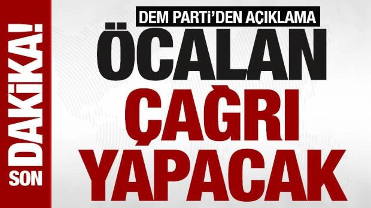 Son dakika! Teröristbaşı Öcalan önümüzdeki günlerde bir çağrı yapmaya hazırlanıyor