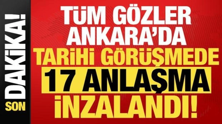 Son dakika: Tüm gözler Ankara'da! Erdoğan ile Sisi imzaları attı, kritik anlaşmalar...