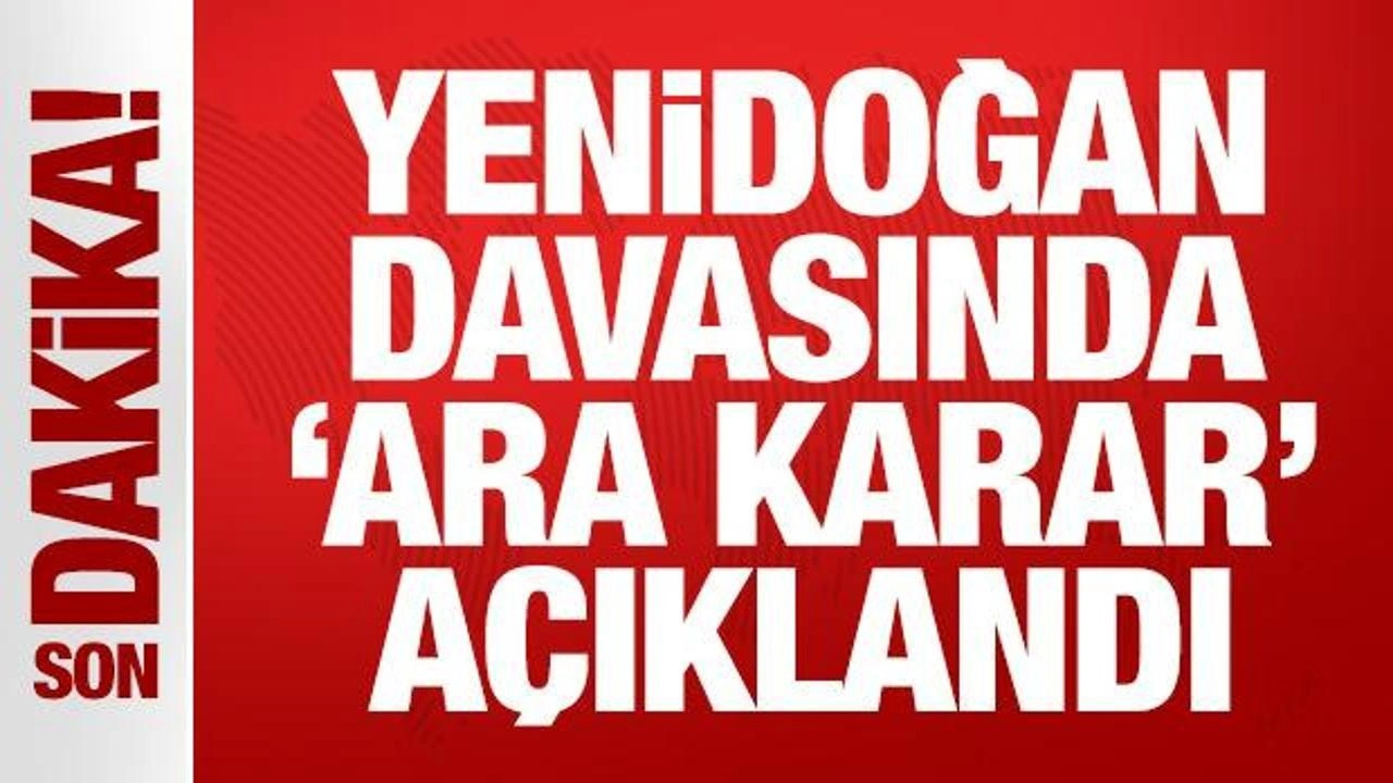 Son Dakika: Yenidoğan davasında 'ara karar' açıklandı: Dört sanık tahliye edildi!