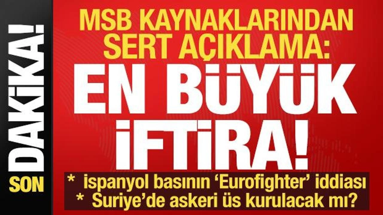 Son dakika... MSB kaynaklarından teğmenlerle ilgili sert açıklama: En büyük iftira!