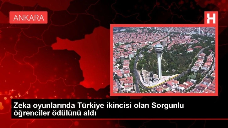 Sorgun BİLSEM öğrencileri zeka oyunları yarışmasında ikinci oldu