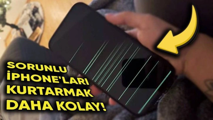 Sorunlu iPhone'lar Kablosuz Olarak Kurtarılabilecek