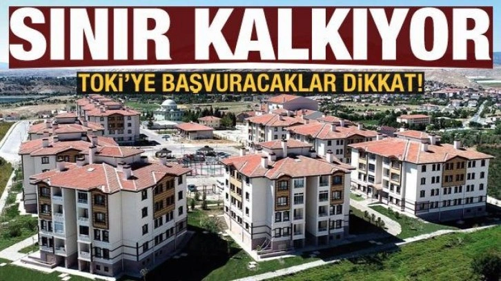 'Sosyal konut' başvurusunda kimlik numarası sınırlaması kalkıyor