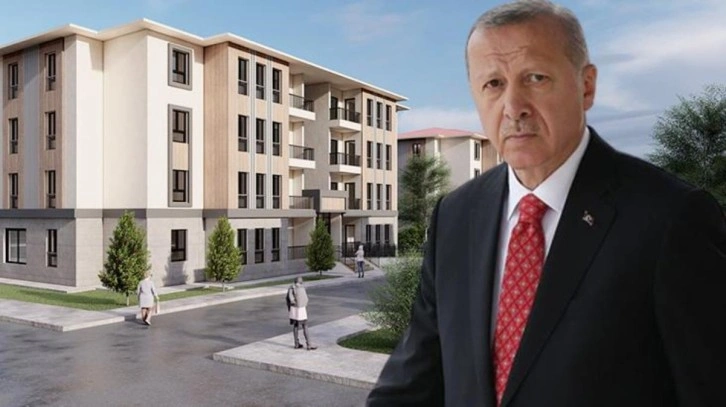 Sosyal konutta ilk temel, bugün Cumhurbaşkanı Erdoğan'ın katılımıyla atılıyor