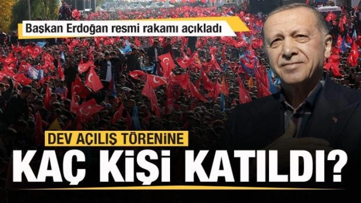 Sosyal medyada gündem oldu! Mitinge kaç kişi katıldı? Erdoğan açıkladı