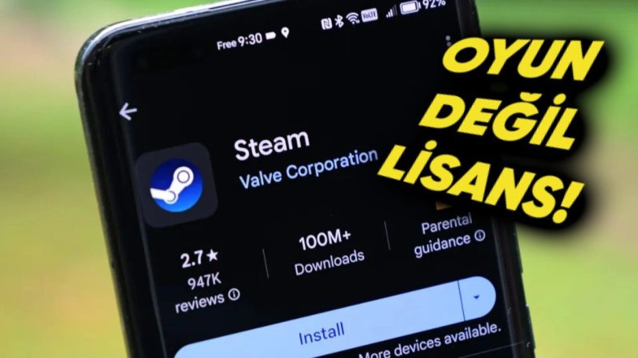 Steam, Oyunculara Artık Yalnızca Lisans Satın Aldıklarını Bildiriyor!