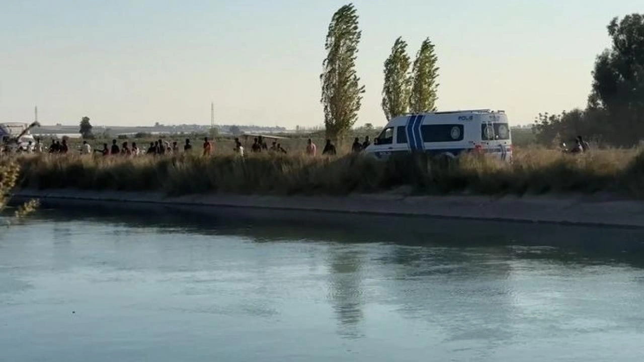 Sulama kanalına giren 14 yaşındaki Yusuf'tan acı haber