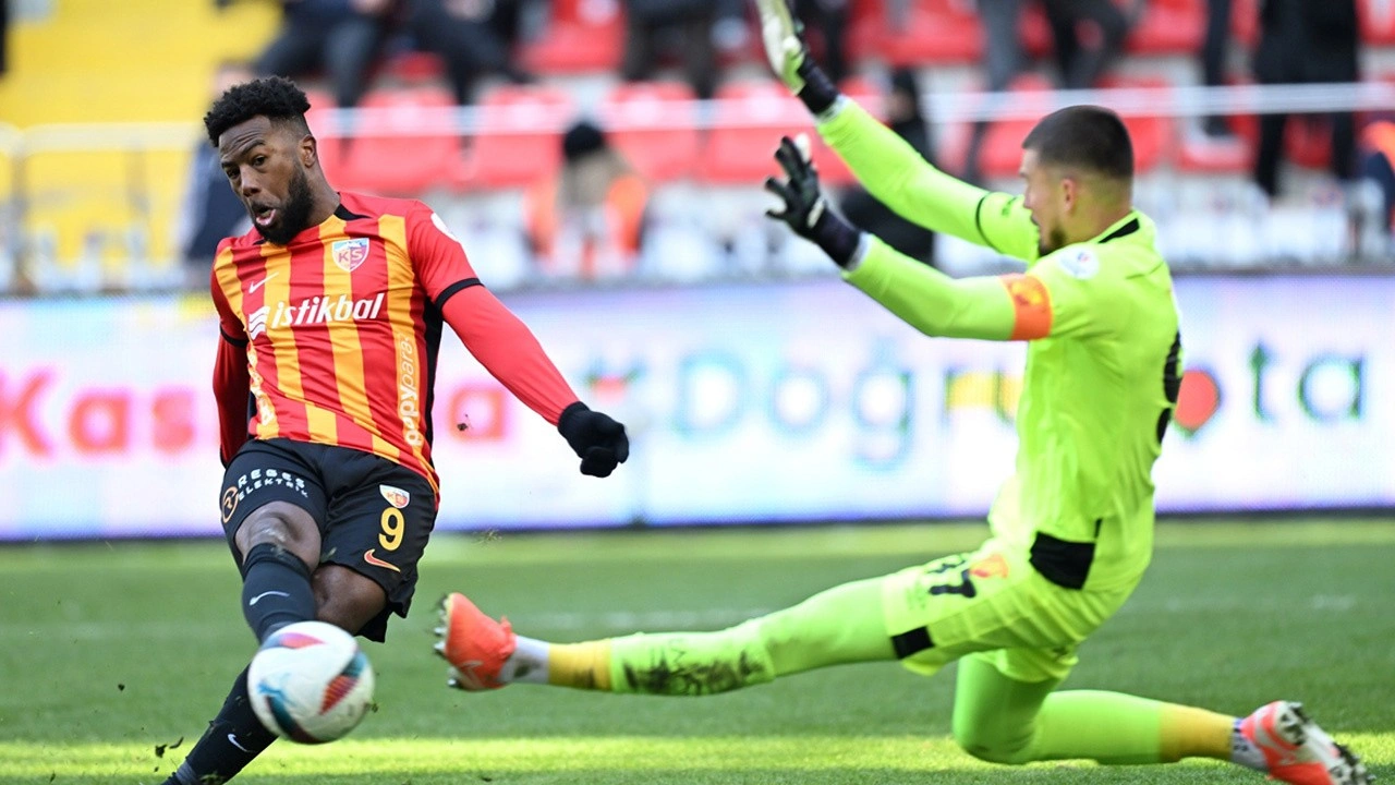 Süper Lig'de Kayserispor Göztepe'yi tek golle geçti