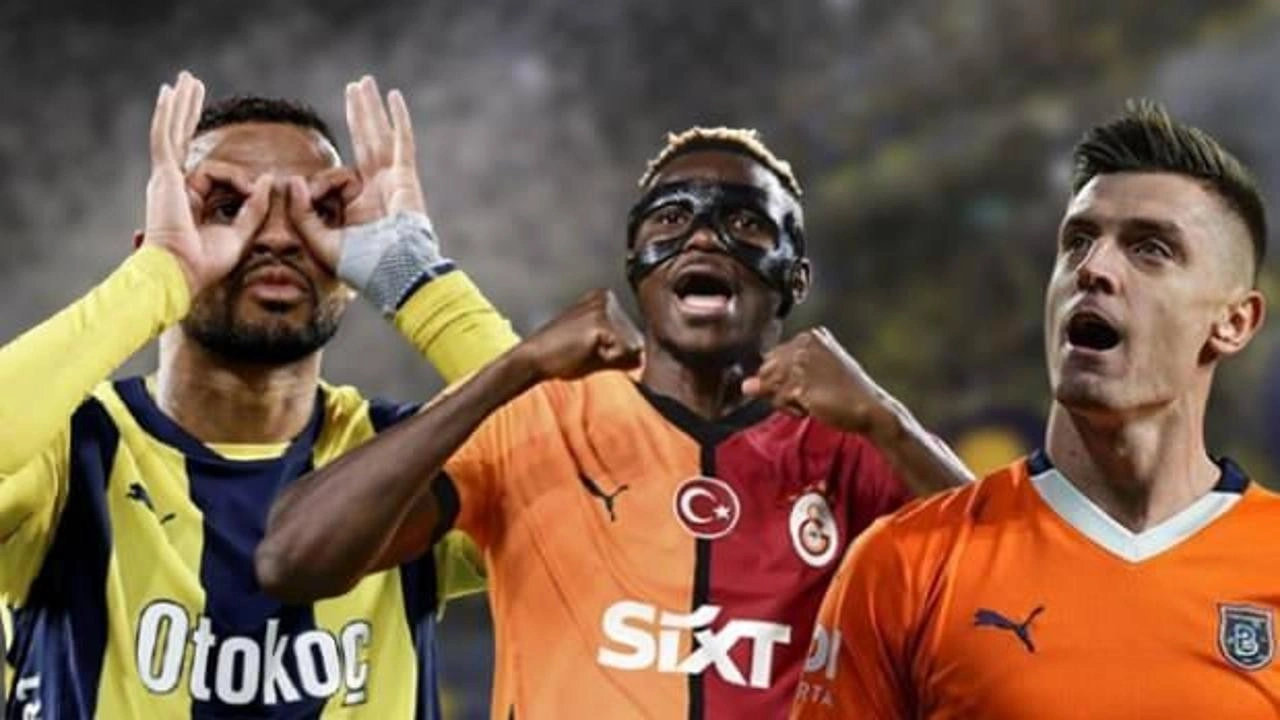 Süper Lig gol krallığı listesi 2025: Kıran kırana mücadele