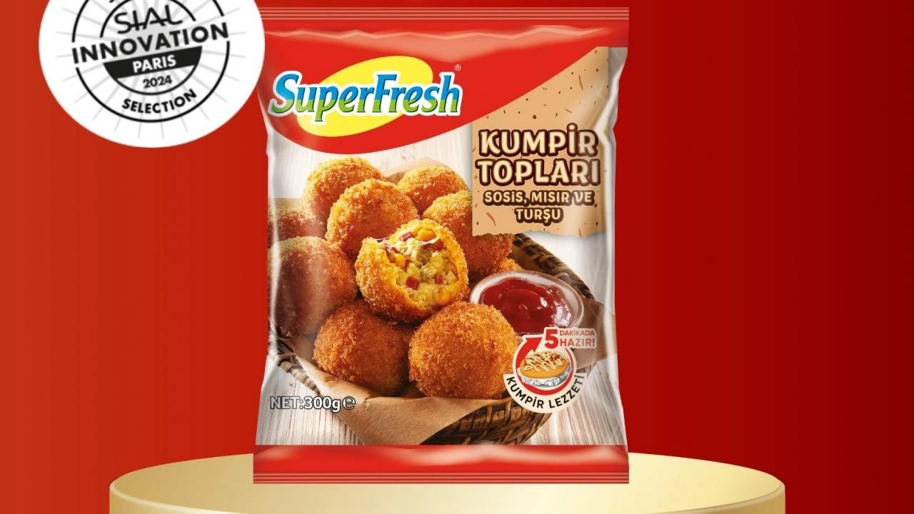 SuperFresh Kumpir Topları, SIAL Paris 2024’te “Yenilikçi Ürün” seçildi