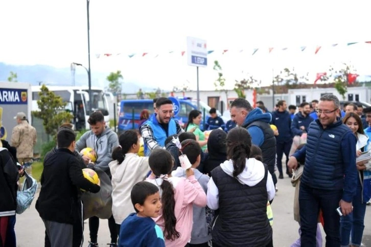 Talasgücü Belediyespor moral aşıladı