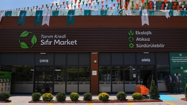 Tarım Kredi'den "Sıfır Market"le atıksız alışveriş imkanı