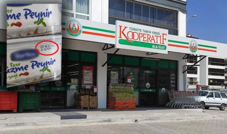 Tarım Kredi Kooperatifleri'ne ait marketlerde tarihi geçmiş ürün satılıyor iddiası