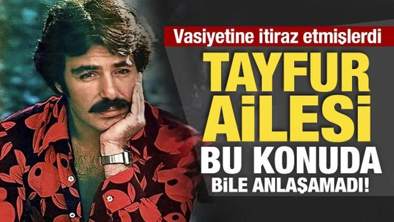 Tayfur Ailesi bu konuda bile anlaşamadı: İki farklı yerde 40 mevlidi okunacak!