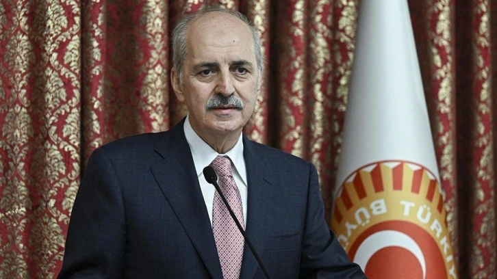 TBMM Başkanı Kurtulmuş, Yunus Emre Enstitüsü Başkanı Aliy'i kabul etti