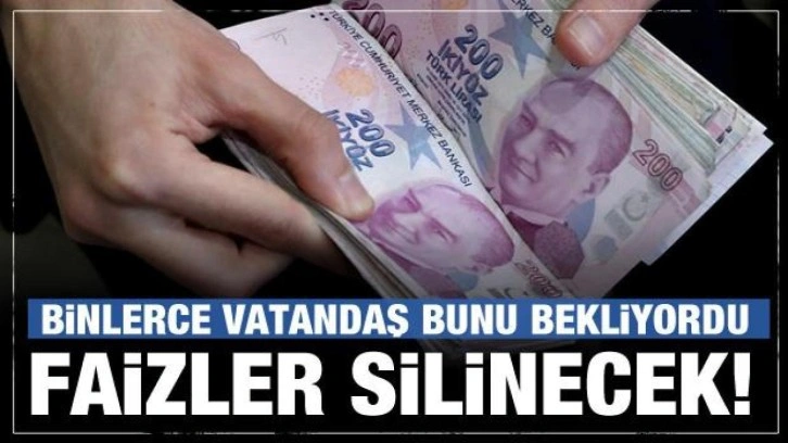 TBMM toplanıyor! Binlerce kişi bunu bekliyor...Faizler silinecek