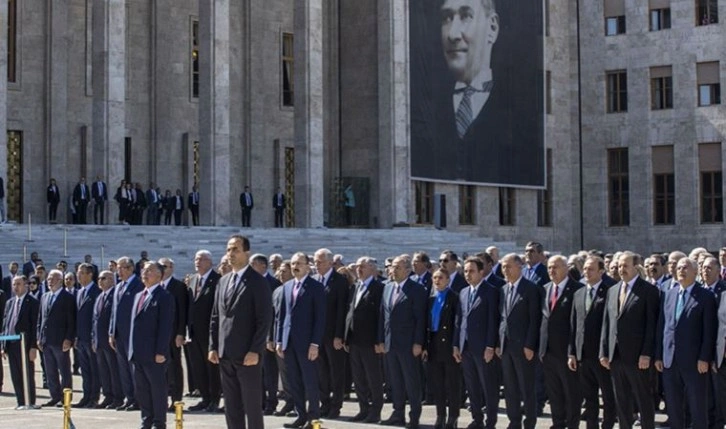 TBMM'de, 27. Dönem 6. Yasama Yılı açılışı dolayısıyla tören düzenlendi