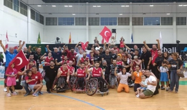 Tekerlekli sandalye basketbolda millilerin rakibi Japonya!